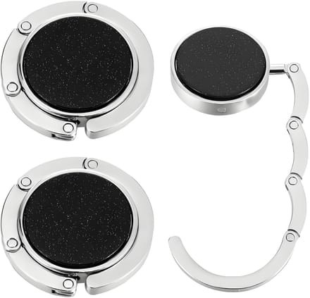 Dailygoods - Set van 2 Opvouwbare Tassenhouders voor Tafel