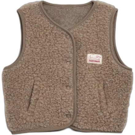Merino vest kind Happymess