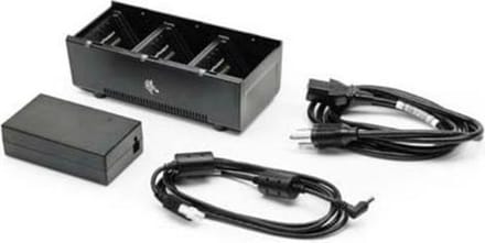 Zebra charging station, 3 slots, UK