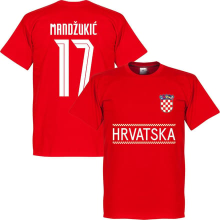Kroatie Mandzukic Team T-Shirt - S