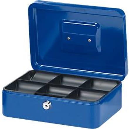 MAUL Geldkist Munteninzet 19 x 25 x 9 cm blauw