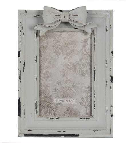 Clayre & Eef Fotolijst 10x15 cm Blauw MDF