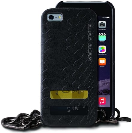 PURO PGIPC655CHAIN1 mobiele telefoon behuizingen 14 cm (5.5'') Hoes Zwart