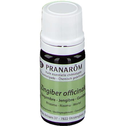 Pranarôm Etherische Olie Gember Bio | Spijsvertering 5 olie