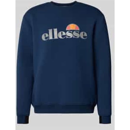 Sweatshirt met labelprint, model 'CORVARO'