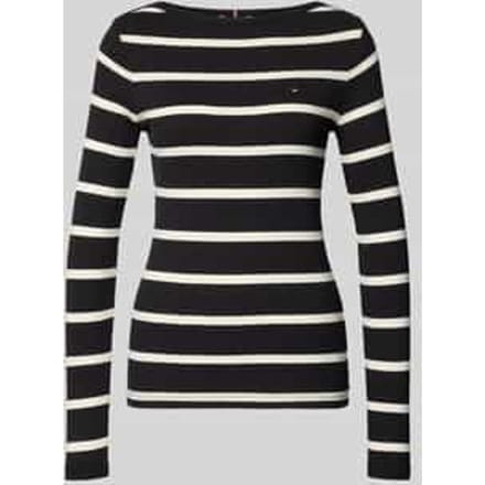 Slim fit shirt met lange mouwen van viscosemix