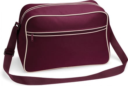 Bagbase Retro Schoudertas Classic Red 18 Liter