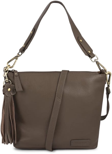 Bag2Bag Leren Schoudertas Dames Minto Fudge
