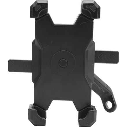 Support Téléphone Support Navigateur GPS Fixation Rétroviseur pour Moto EScooter VTT black