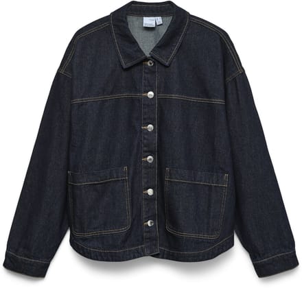 VERO MODA - VMJAMIE LS DENIM SHACKET MIX GA NOOS - Dames - Gewatteerde jassen