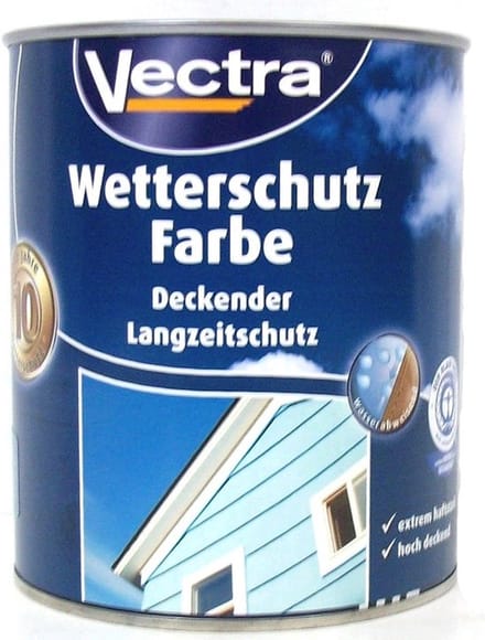 Lak - Verf - Vectra weerbeschermingsverf - 2,5 liter - Mosgroen kleur
