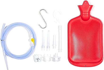 2000ml Capaciteit Klysma Zak Thuis Gebruik - Colon Reiniging En Ontgifting - Rood