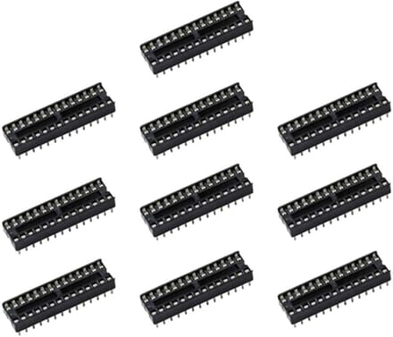 DIP-28 IC-Voet (Socket) – 10 stuks