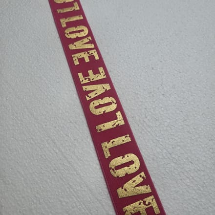 Beach towel strap -Love Fuchsia