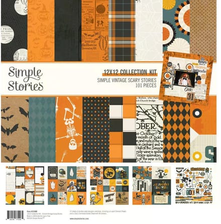Simple Stories - Simple Vintage Scary Stories Collection Kit (22800)