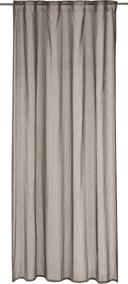 Elbersdrucke Gordijn met verborgen lussen Unisono 255x140 cm bruin