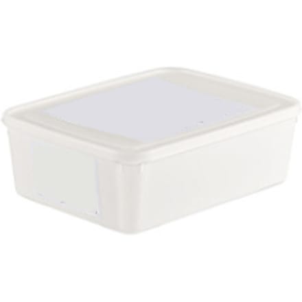 Koelkast Opbergdoos 4.5L PE PP Luchtdicht Koelkast Organizer Opbergcontainer voor Moedermelk white