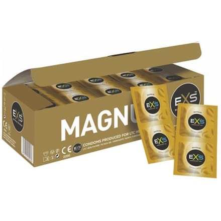 Exs Magnum Condooms - Extra Grote Condooms - 144 stuks