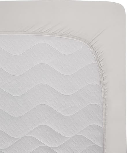 Hibboux hoeslaken Milou jersey 180x200 wit