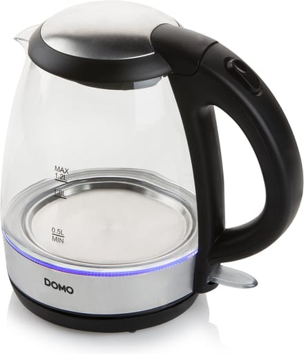 DOMO DO9218WK - Waterkoker - 1,2L - Verlicht - Glas