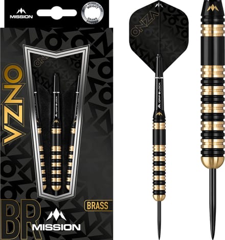 Mission Onza M3 Brass - Dartpijlen
