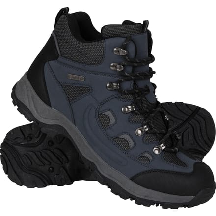 Mountain Warehouse Heren Adventurer Waterdichte Wandelschoenen (Marine)