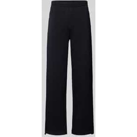 Straight leg sweatpants met steekzakken