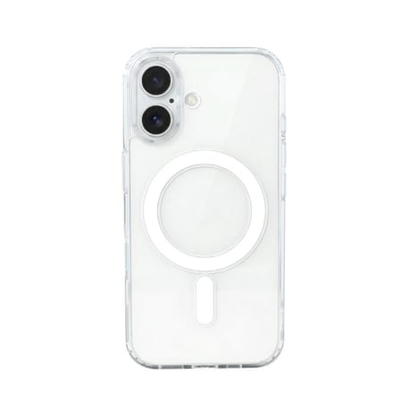 Mastersøn iPhone 17 Transparant Hoesje MagSafe - Geschikt voor MagSafe