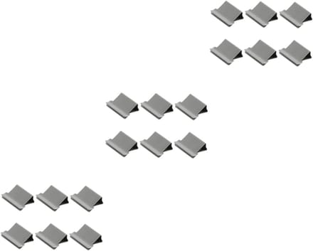 Nietmachine Clips - Papier Bevestigers - Documenten Organiseren - Herbruikbaar Metaal - 150 Stuks - Zilver