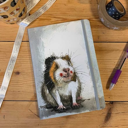 Alex Clark Large Chunky Notebook Guinea Pig ~ A5 Softcover Notitieboek Cavia