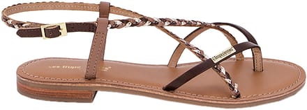 Monatres leren sandalen