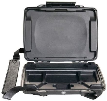 Peli ProGear 1075 Kist & Opbergbox met schuiminzet zwart