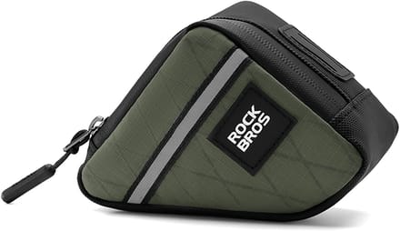 Rockbros - Driehoekige Frametas - 0,25 l - Groen - Snelle Montage