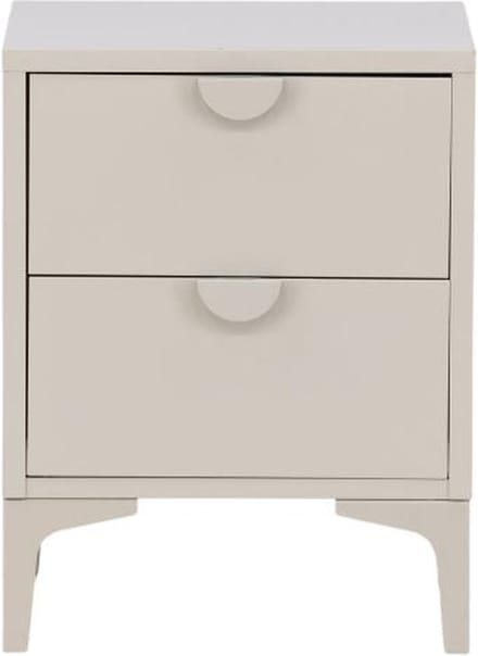 Svea - Salvo nachtkastje - 2 laden - beige