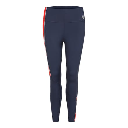 New Balance Accelerate Pacer 7/8 Tight Dames-Blauw