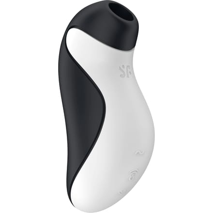 Satisfyer, vibrator, drukgolfvibrator, 'Orca', 11,5 cm, 2 apart regelbare motoren, waterdicht (IPX7), ergonomisch design