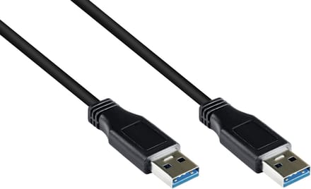 USB3.0 kabel USB-A-USB-A - 5 meter