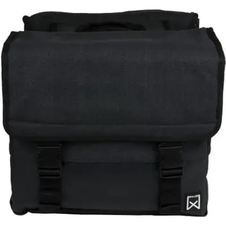 Dubbele bagagedrager tas van gecoat canvas Willex 40 L