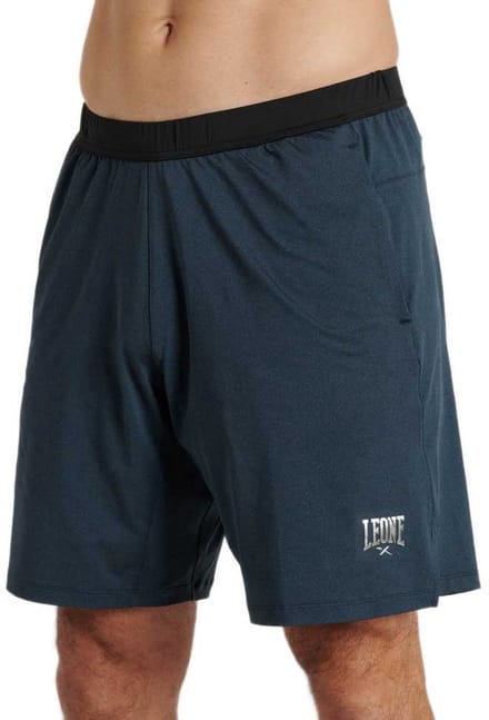 Leone1947 Melange Korte Broek Blauw S Man