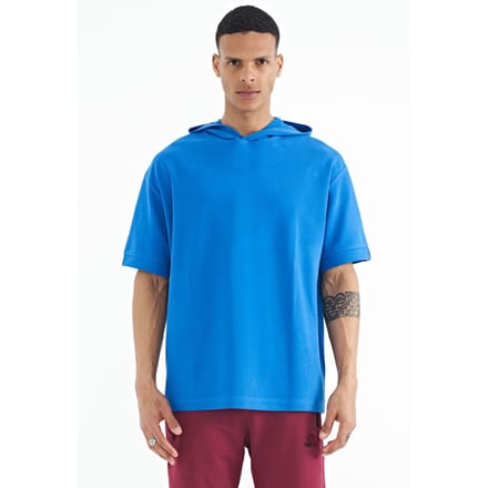 Oversized Hoodie T-Shirt met Accessoire Details