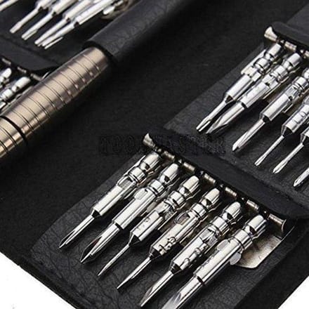 New Age Devi - 25-delige precisie schroevendraaierset | Compacte Magne-tische schroevendraaiers - Torx