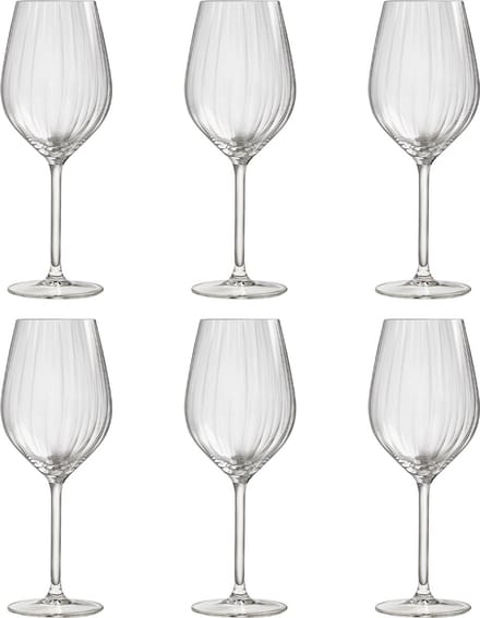 Royal Leerdam Adora Wijnglazen 50 cl / 500 ml | Set van 6 Stuks | Geschikt voor Rode Wijn | Glas | Vaatwasserbestendig | Voor Thuis en Horeca
