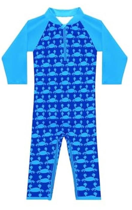 Babyzwempak UPF 50+ met Lange Mouwen en Kruisrits