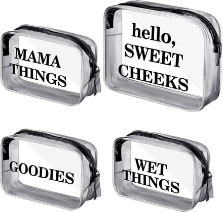4x Waterdichte Luiertas Organizer Set voor Luiers en Accessoires