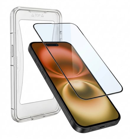 Screenprotector - Geschikt voor Apple iPhone 16 Plus - Met Installatie Kit - Gehard Glas - Beschermglas - Tempered Glass - Screen Protector