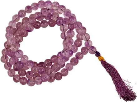 Yogi & Yogini naturals Mala Amethist 108 kralen (6-8 mm)