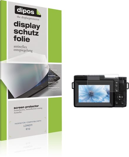 dipos – 4x Matte Beschermfolie geschikt voor LONGYI R10 | Krasbestendige & antireflecterende Screenprotector Ultra-Thin