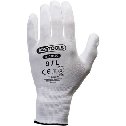 KS Tools 310.0450 310.0450 Werkhandschoen Maat (handschoen): 9 EN 388 12 stuk(s)