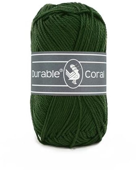 Durable Coral - 2150 forest green - Gemerceriseerd Katoen Garen