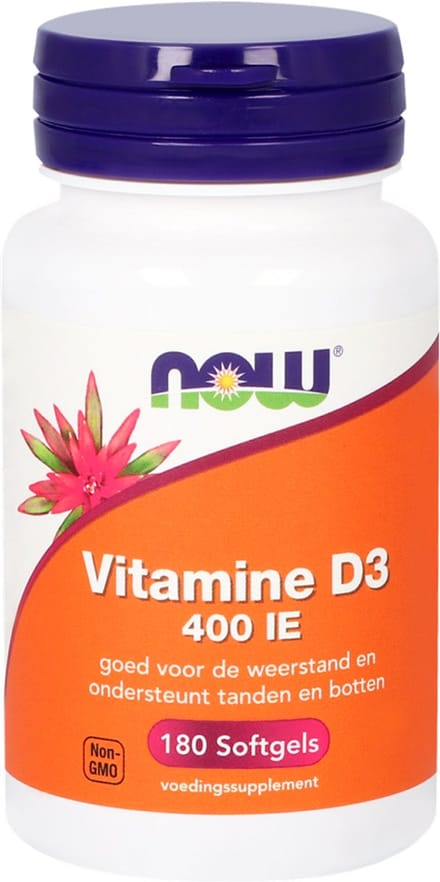 Vitamine D3 400 IE (180 softgels)